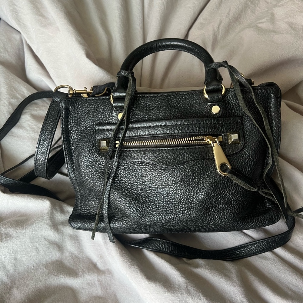 Rebecca Minkoff mini black tote bag